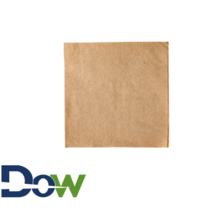 9" x 9" 1-Ply Brown Beverage / Cocktail Napkin - 4000/Case