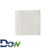 9" x 9" White 1-Ply Beverage / Cocktail Napkin - 4000/Case