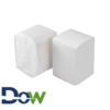 9" x 9" White 1-Ply Beverage / Cocktail Napkin - 4000/Case - Image 2