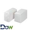 15" x 17" White 2-Ply Dinner Napkin - 3000/Case - Image 2