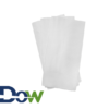 17" x 17" 3-Ply Premium White Dinner Napkin - 2000/Case