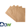 6½" x 8½" Interfold Dispenser Napkin 2-Ply, Brown - 6000/Case - Image 4