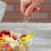 8 1/2" Clear Disposable PS Plastic Serving Spoon - 72/Case - Image 2