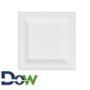 10" x 10" Bagasse Square Plate - 300/Case
