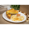 10x8 Oval Biodegradable, Compostable Sugarcane / Bagasse 9" Plate - 500/Case - Image 2