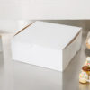 12" x 12" x 5" White Bakery / Cake Box - 100/Bundle - Image 2