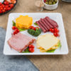 14"x14" White Square Platter - 25/Case - Image 2