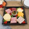 18"x18" Black Square Platter - 25/Case - Image 3