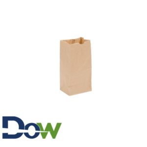 #2 2 lb. Brown Grocery Paper Bag - 500/Bundle