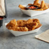 #200 2lb.White Paper Food Tray - 1000/Case - Image 2