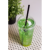 24oz Clear PET Plastic Cold Cup - 600/Case - Image 3