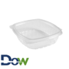 24oz Clear Hinged Deli Container - 200/Case
