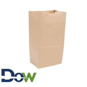 #25 25 lb. Brown Tall Grocery Paper Bag - 500/Bundle