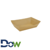 #250 2.5lb. Brown Paper Food Tray - 500/Case