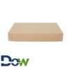 26" x 19" x 4" Kraft Full Sheet Corrugated Bakery / Cake Box - 25/Bundle