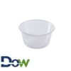 3.25oz Clear Plastic Souffle / Portion Cup - 2500/Case