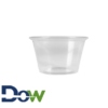 4oz Clear Plastic Souffle / Portion Cup - 2500/Case