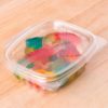 4oz Clear Hinged Deli Container - 400/Case - Image 2