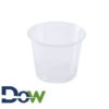 5.5oz Clear Plastic Souffle / Portion Cup - 2500/Case