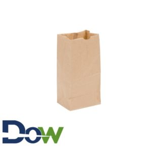 #6 6 lb. Brown Grocery Paper Bag - 500/Bundle