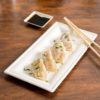 6" x 10" Bagasse Rectangular Plate - 400/Case - Image 2