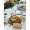 6"x6" Square Clear Plastic Plate - 120/Case - Image 2