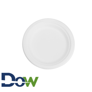 Biodegradable, Compostable Sugarcane / Bagasse 7" Plate - 1000/Case