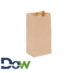 #8 8 lb. Brown Grocery Paper Bag - 500/Bundle