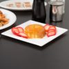 8" x 8" Bagasse Square Plate - 400/Case - Image 2