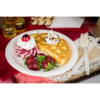 Biodegradable, Compostable Sugarcane / Bagasse 9" Plate - 500/Case - Image 2