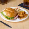 9" White 3-Compartment Round Plastic Plate - 500/Case - Image 2