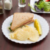 9" Scalloped White Plastic Plate - 180/Case - Image 2