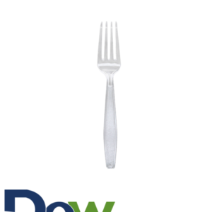 Clear Extra Heavy Weight PS Plastic Forks - 1000/Case