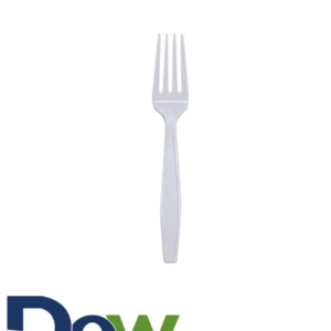 White Extra Heavy Weight PS Plastic Forks - 1000/Case