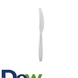 Clear Extra Heavy Weight PS Plastic Knife - 1000/Case