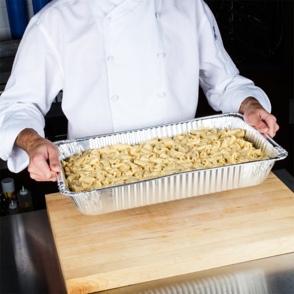 Heavy Duty Full Size Foil Steam Table Pan, Deep - 50/Case - Image 2