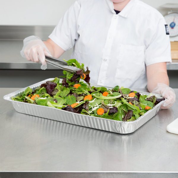 Heavy Duty Full Size Foil Steam Table Pan, Medium - 50/Case - Image 2