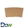 10-24oz Kraft Coffee Cup Sleeve / Jacket - 1000/Case