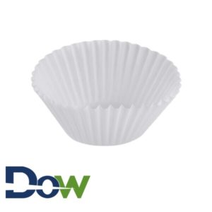 White Fluted Baking Cup 1 7/8" x 1 5/16"- 10000/Case