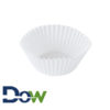 White Fluted Baking Cup  1 3/4" x 1 1/8"- 10000/Case