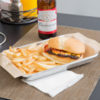 12" x 12" Brown Grease-Resistant Paper Sheets - 5000/Case - Image 2