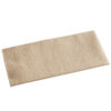 15 1/2" x 17" Linen-Like Natural Brown 1/8 Fold Dinner Napkin - 300/Case - Image 3
