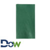 15" x 17"  Hunter Green 2-Ply Dinner Napkin, 1/8 fold - 1000/Case