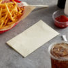 15" x 17" Ivory 2-Ply Dinner Napkin, 1/8 fold - 1000/Case - Image 2