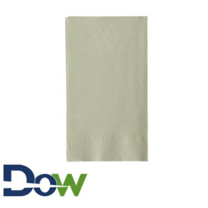 15" x 17" Sage 2-Ply Dinner Napkin, 1/8 fold - 1000/Case