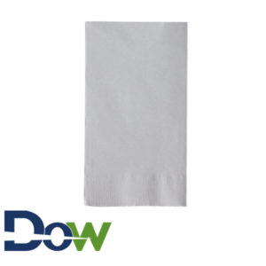 15" x 17" Sliver 2-Ply Dinner Napkin, 1/8 fold - 1000/Case