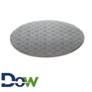 18" Fold-Under 1/4" Silver Thick Round Cake Drum - 50/Case
