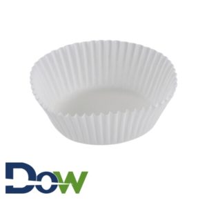 White Fluted Baking Cup 2 3/4" x 1 1/4"- 10000/Case