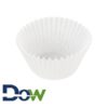 White Fluted Baking Cup 2" x 1 1/4"- 10000/Case