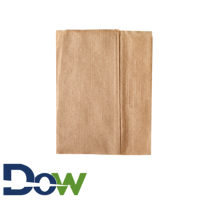 12" x 13" Off-Fold Dispenser Napkin, Brown - 6000/Case